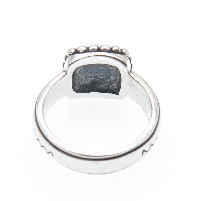 BRIGHTON 925 Sterling Silver Vintage Butterfly Oxidized Ring Size 5 image 5