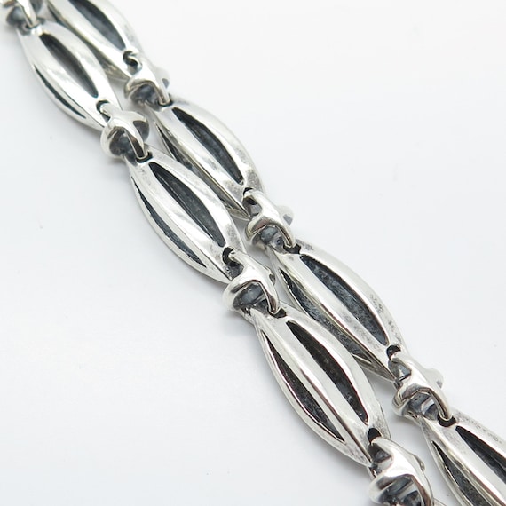 70's vintage silver925 necklace＆bracelet Vintage Sterling Silver 925 Chain Bracelet 7