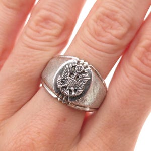 Antique Us Army Ring - Etsy
