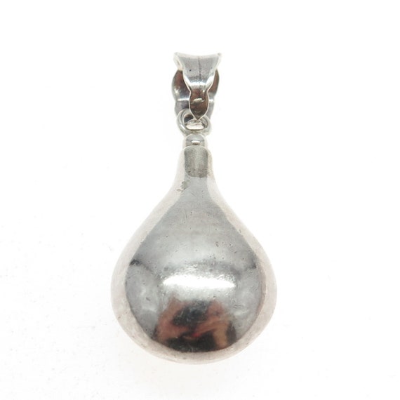 925 Sterling Silver Vintage Teardrop Perfume Bott… - image 4