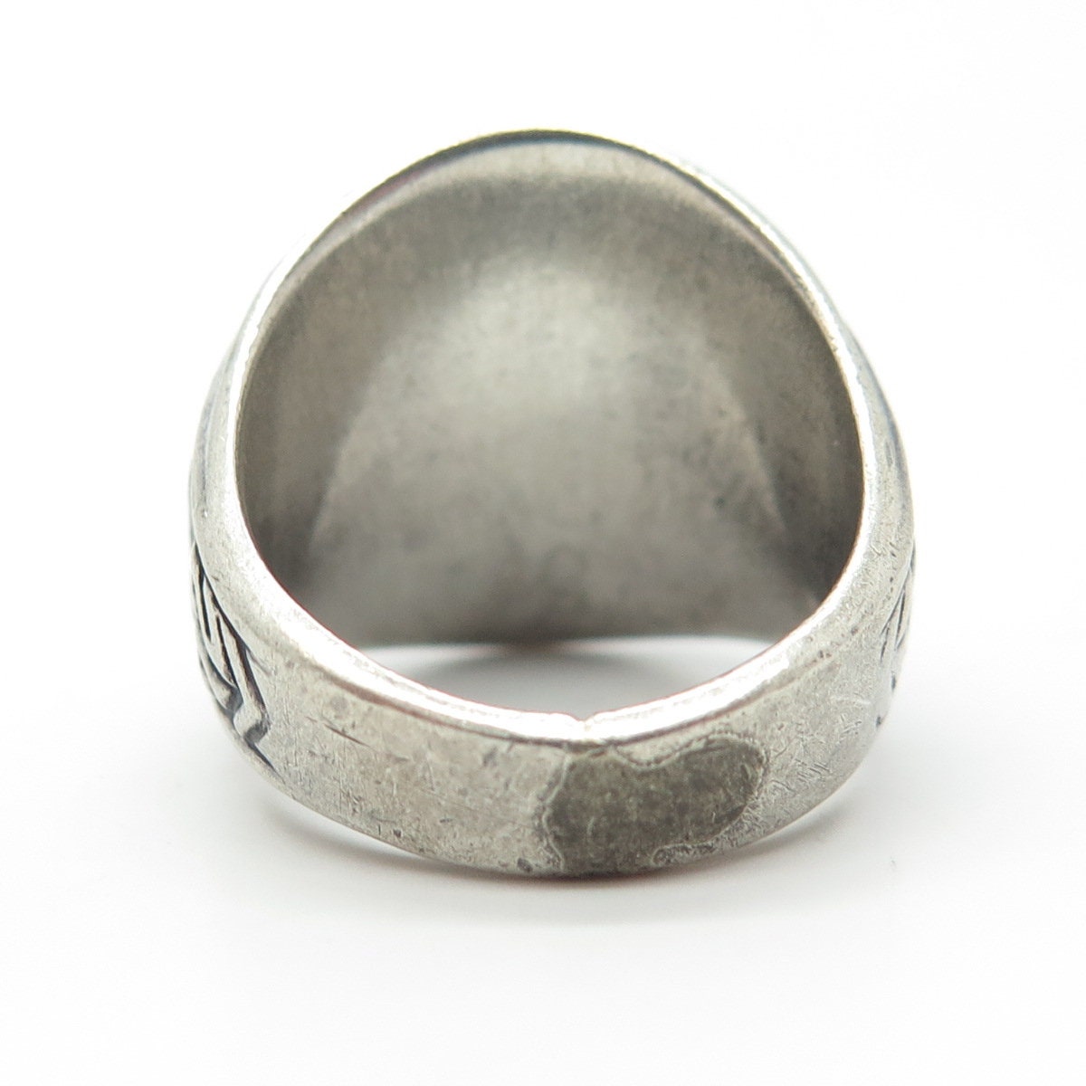 925 Sterling Silver Vintage 1972 Glass St. Vincent Martyr School 