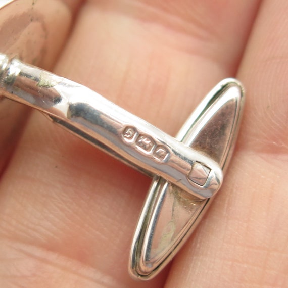 925 Sterling Silver Vintage Gorham Triangle Cuffl… - image 8