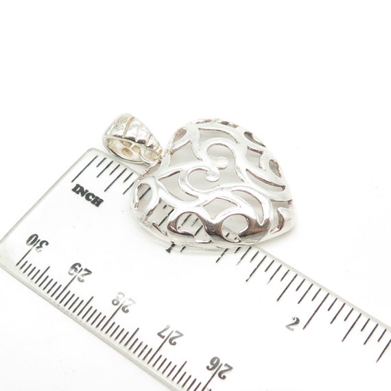 925 Sterling Silver Vintage Milor Italy Blooming … - image 3