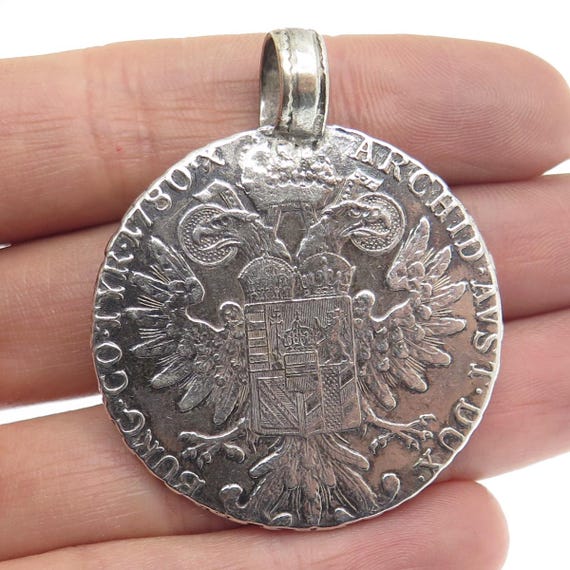 833 Silver Antique 1780 Austrian Empire 