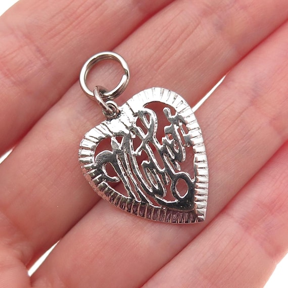 アクセサリー MAYU Small heart charm (silver)925 アクセサリー MAYU