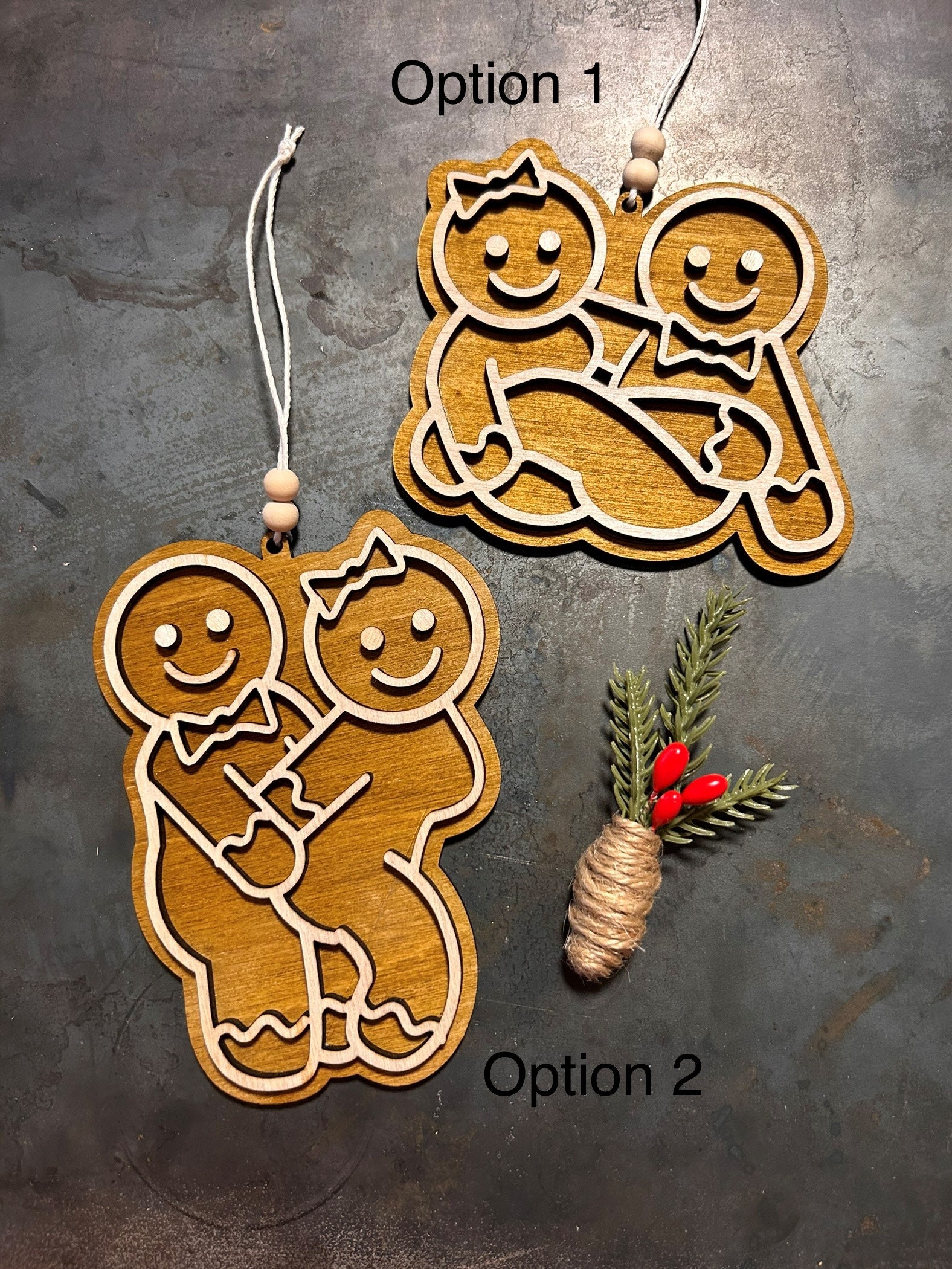 Funny and Naughty Gingerbread - Valentines Day - Sex Position Ornament ...
