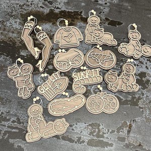 Funny and Naughty Gingerbread - Valentines day - Sex Position Ornament, Inappropriate Gifts, Dirty Christmas, Gag Gift, Gift Exchange