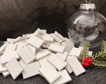 Mini Book Ornament Blanks: 100 Foam Core Books, Laser Cut