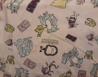 Monsters Curtains Etsy