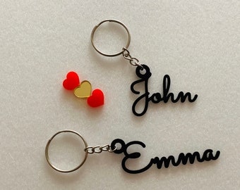 key ring with name