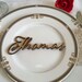 Wooden laser cut place names Rustic wedding favors Table decorations Wedding place cards Personalized wood dining place setting Custom words