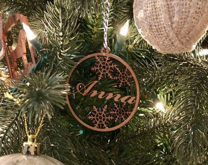 Xmas Christmas Tree Hanging Ornament Ornaments Family Personalised Bauble Decor