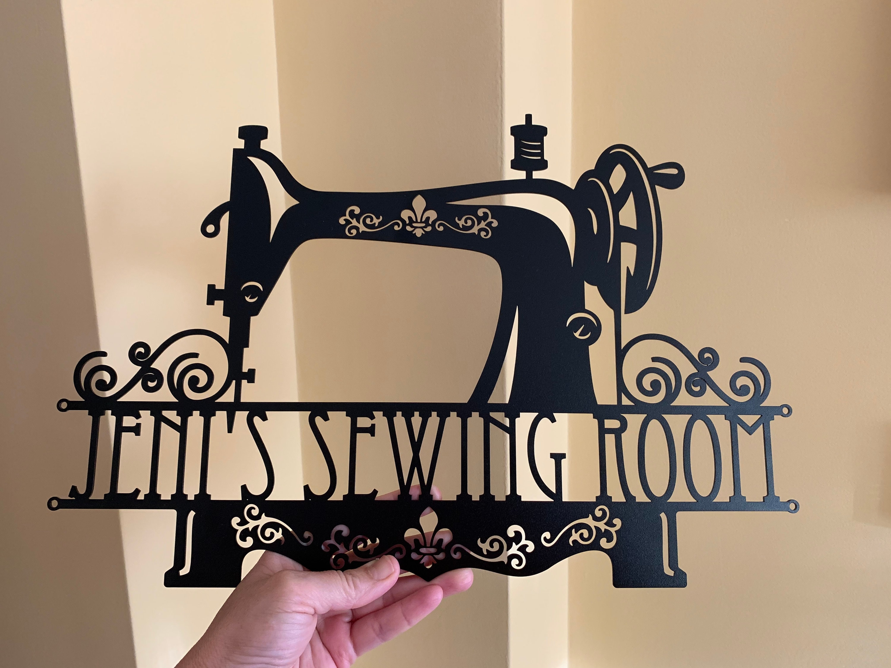 Custom Sewing Room Sign Craft Room Decor Embroidery Quilt Making