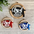 Personalized Graduation Ornament - Name & Class Year Keepsake - Custom Christmas Gift for Senior