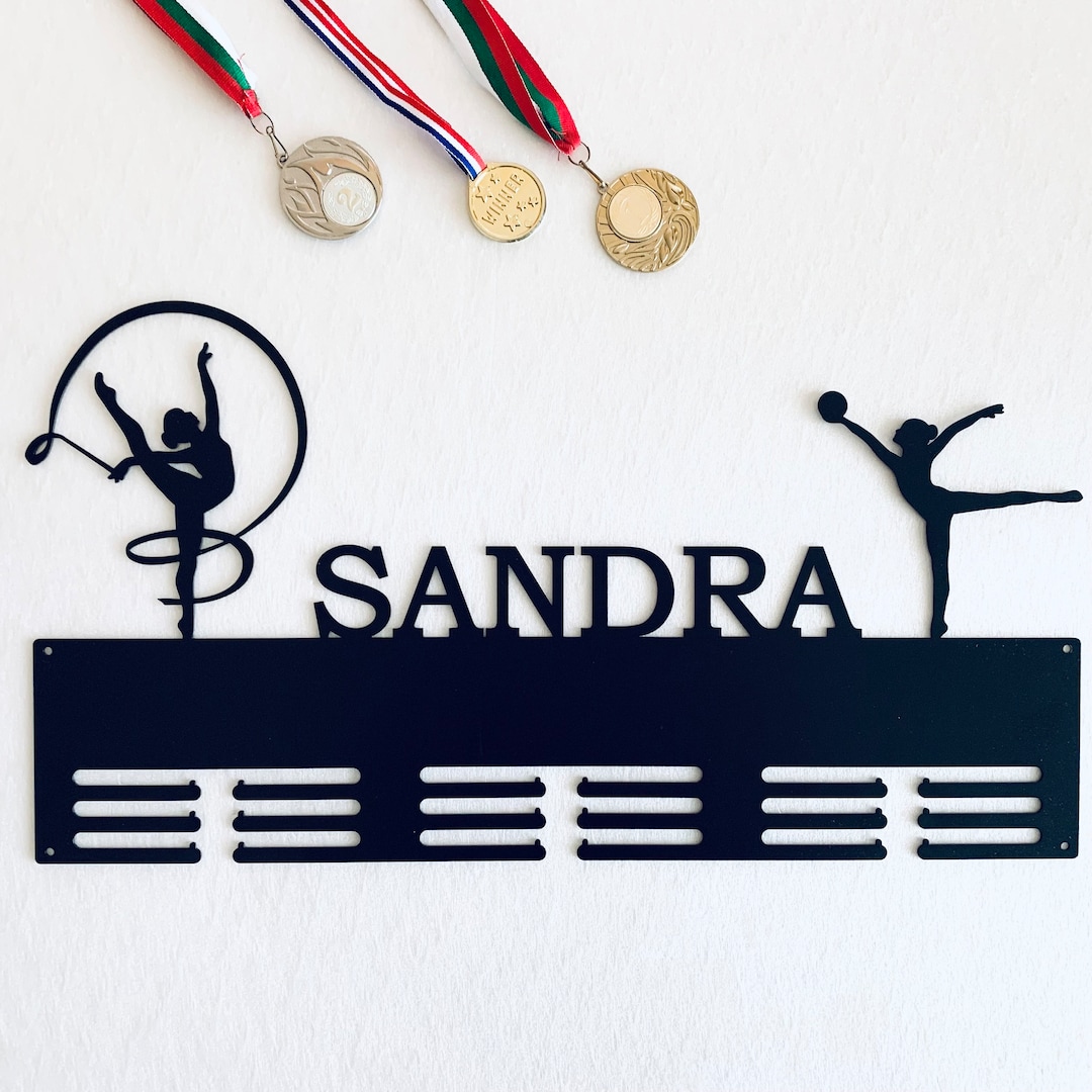 Buy Personalized Rhythmic Gymnastics Medal Holder – Custom Name