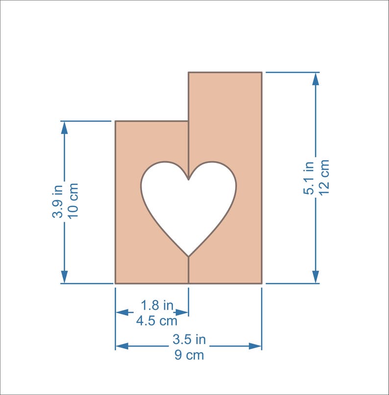 Christmas gift Wood Candle Holders Wooden Heart Shape Rustic tea light Holder Wedding Gift for Couple Home Decorations Table Centerpiece image 6