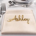 Personalized Wedding Place Cards, Custom Laser Cut Names, Table Name Tags for Reception Decor product logo