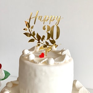 Torta compleanno ragazza 30 anni - 30th Birthday cake
