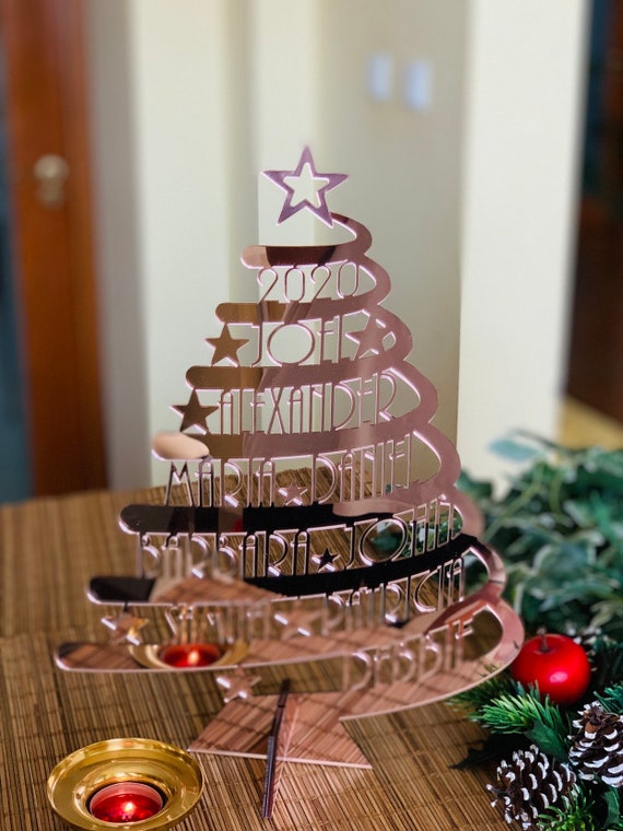 Christmas Trendy Photo Frame Pendant Tree Hanger Party Ornament Xmas Gift Decor 