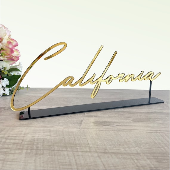 Wedding Head Table Sign, Personalized Tabletop Sign, Custom Reception Decor, Acrylic Centerpieces Sign