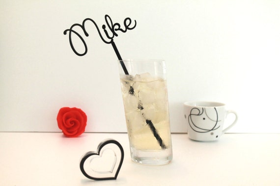 Personalized Cocktail Drink Stirrer Drink Stir Sticks Beach Cocktail Stick Wedding Table Decoration Birthday Cocktail Martini swizzle sticks
