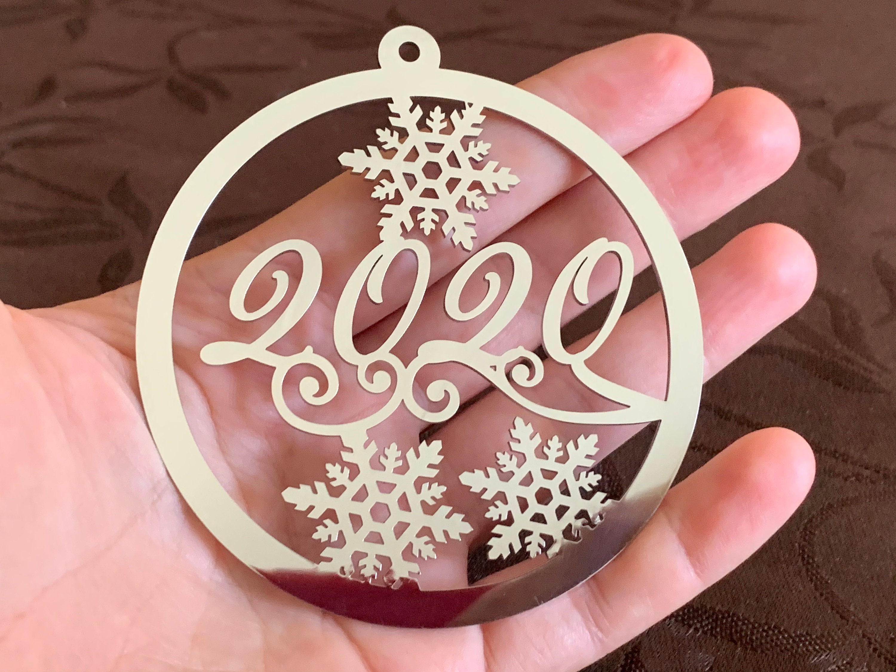 Personalized Wood Name Christmas 2023 Ornament Custom Handmade Wooden  Bauble Laser Cut Hanging Tree Decorations Housewarming Holiday Gift 