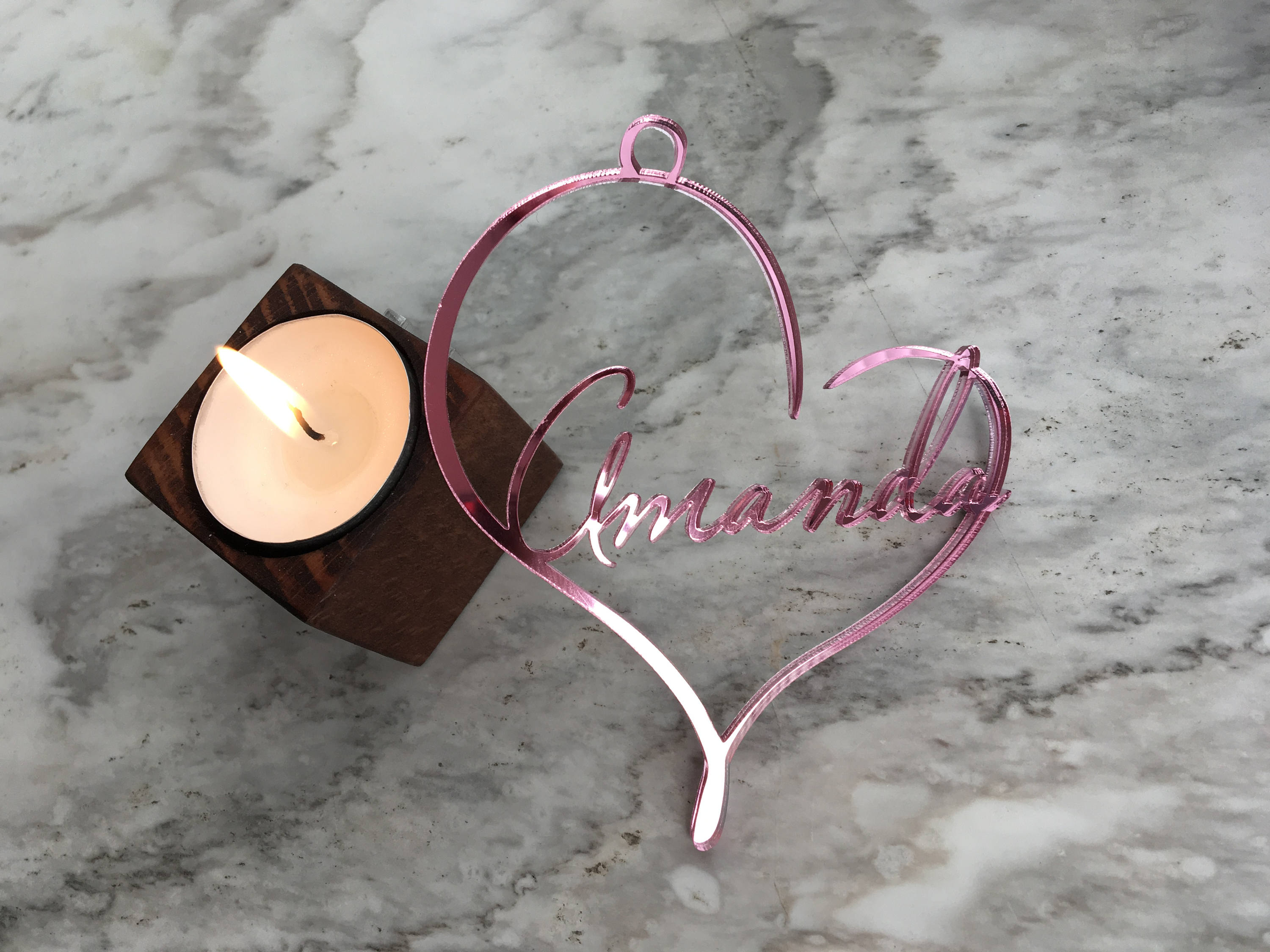 personalized bridesmaid ornaments