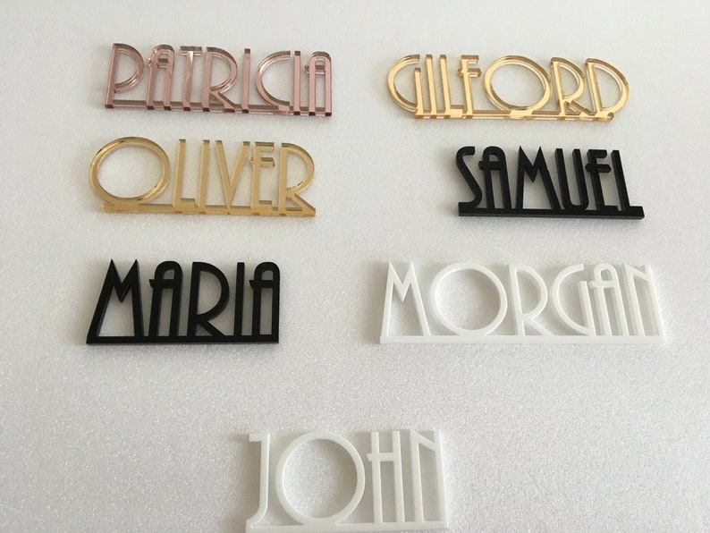 Personalized Wedding Acrylic Wooden Laser Cut Names Custom Etsy