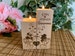 Personalized Wooden Candle Holders Custom Names Disney Mickey Minnie Mouse Engraved Wedding Gift Love Heart Valentine's 2022 Wood Home Decor 