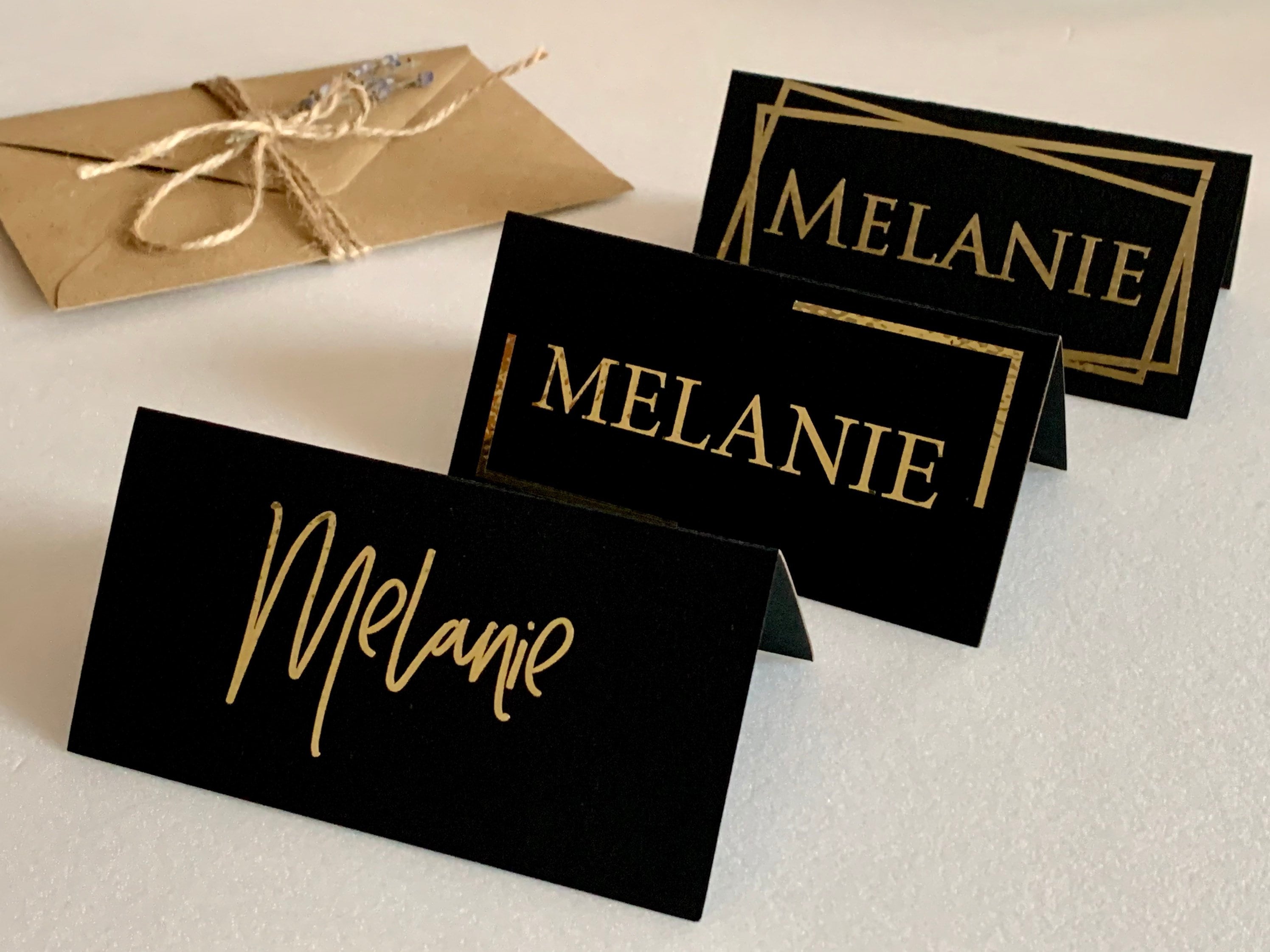 Table Name Card Template