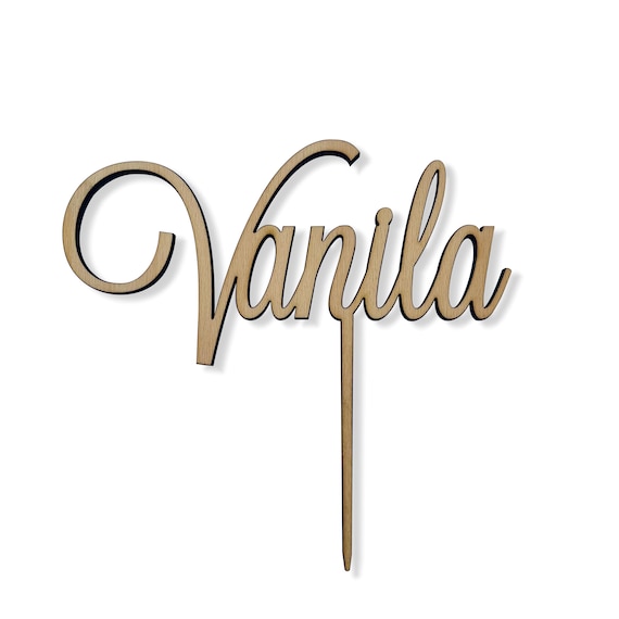 Custom Name Cake Topper – Personalized Birthday & Party Decor for Weddings, Baby Showers, Bachelorette, Communion – 6 Font Options Available