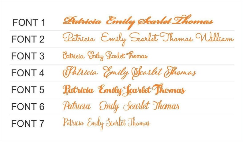 Rose gold mirror Laser cut guest names Place setting Personalized acrylic signs Table wedding plate name Escort place cards Calligraphy tags image 2