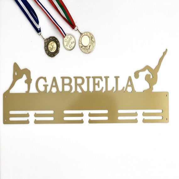 Porte médaille gymnastique personnalisable