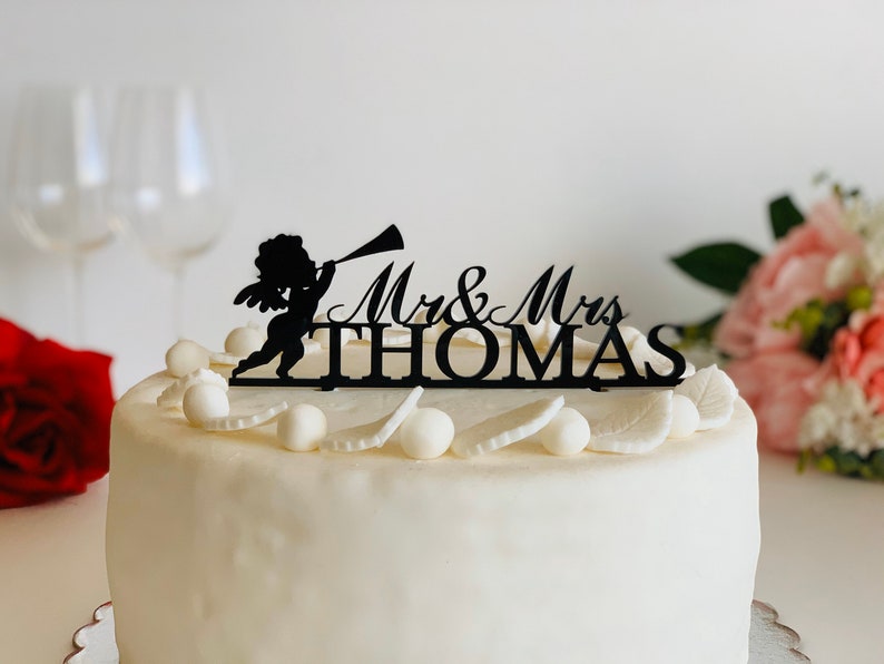 Cake Topper tema angeli 4