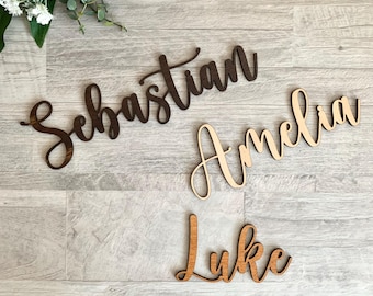 Custom Wood Words -  Personalized Wooden Signs - Rustic Wall Art