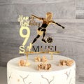 Custom Soccer Cake Topper – Personalized Name & Age – Boy Playing Soccer, Custom Birthday Decoration, Gift for Boys or Girls, Male or Female product logo