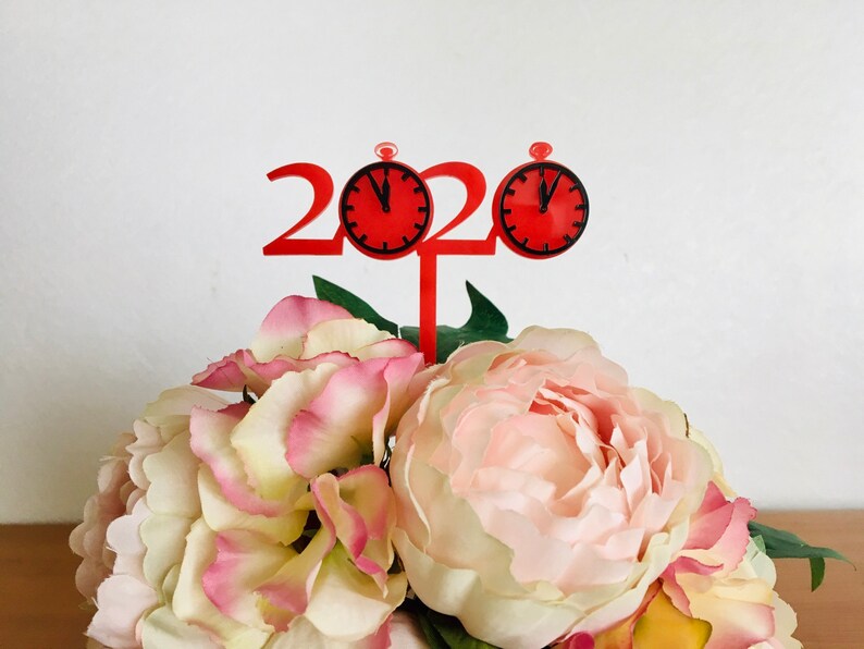 2023 New Year Celebration Cupcake Toppers 20S Theme Cake | Etsy Hong Kong