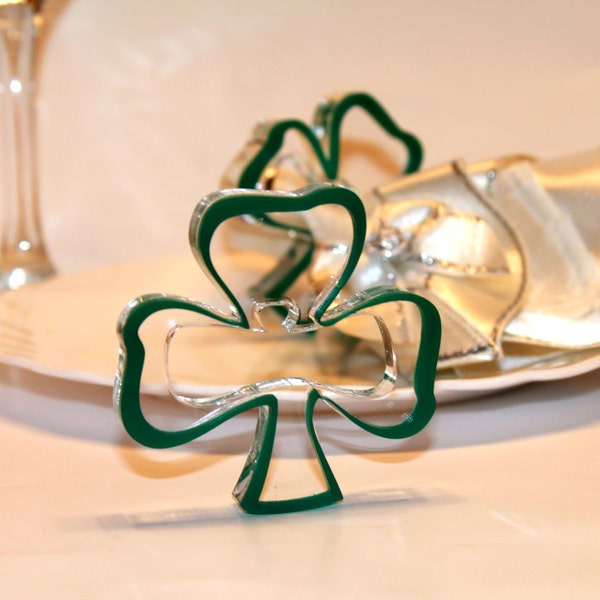 Green Napkin Ring Etsy