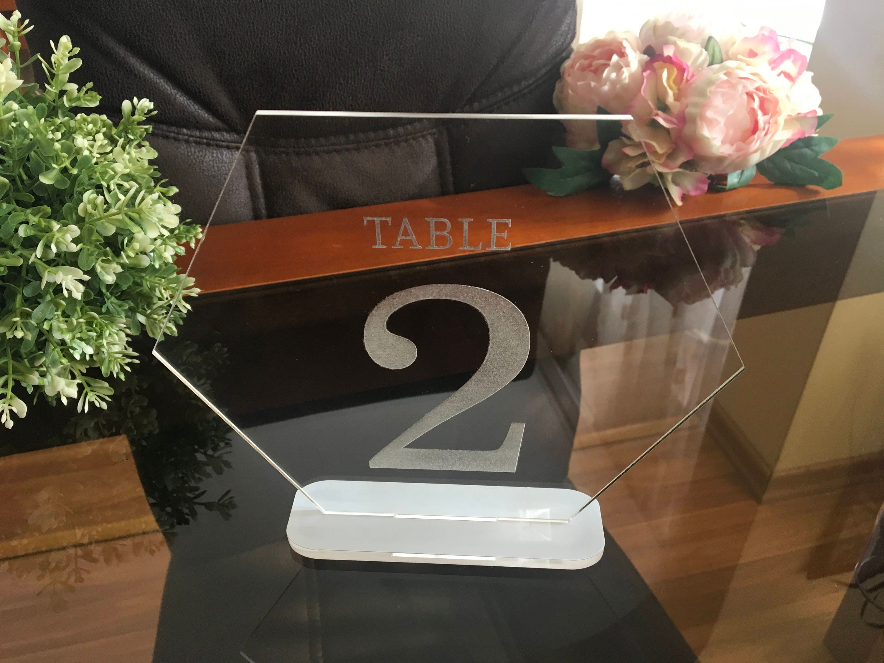 Table Numbers for Wedding Event Numbers Bridal Table Modern Etsy