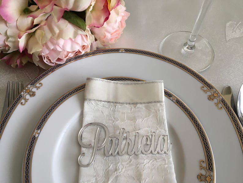 Personalized Laser Cut Table Names for Wedding Parties Wedding Etsy