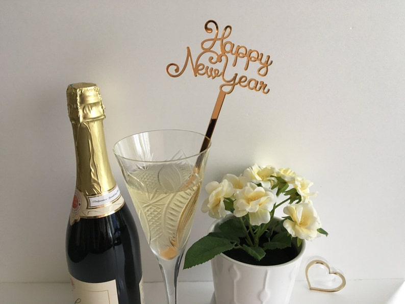 Merry Christmas 2023 New Years 2024 Party Decorations Swizzle Etsy Israel