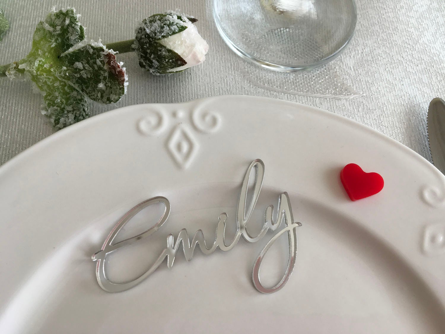 personalized wedding table cards
