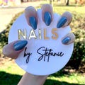 Custom Acrylic Nailfie Disc - Nail Photography Props Nail Selfie Accessory Nail Art Selfies Gift for Nail Technicians Personalized Nail Prop product logo