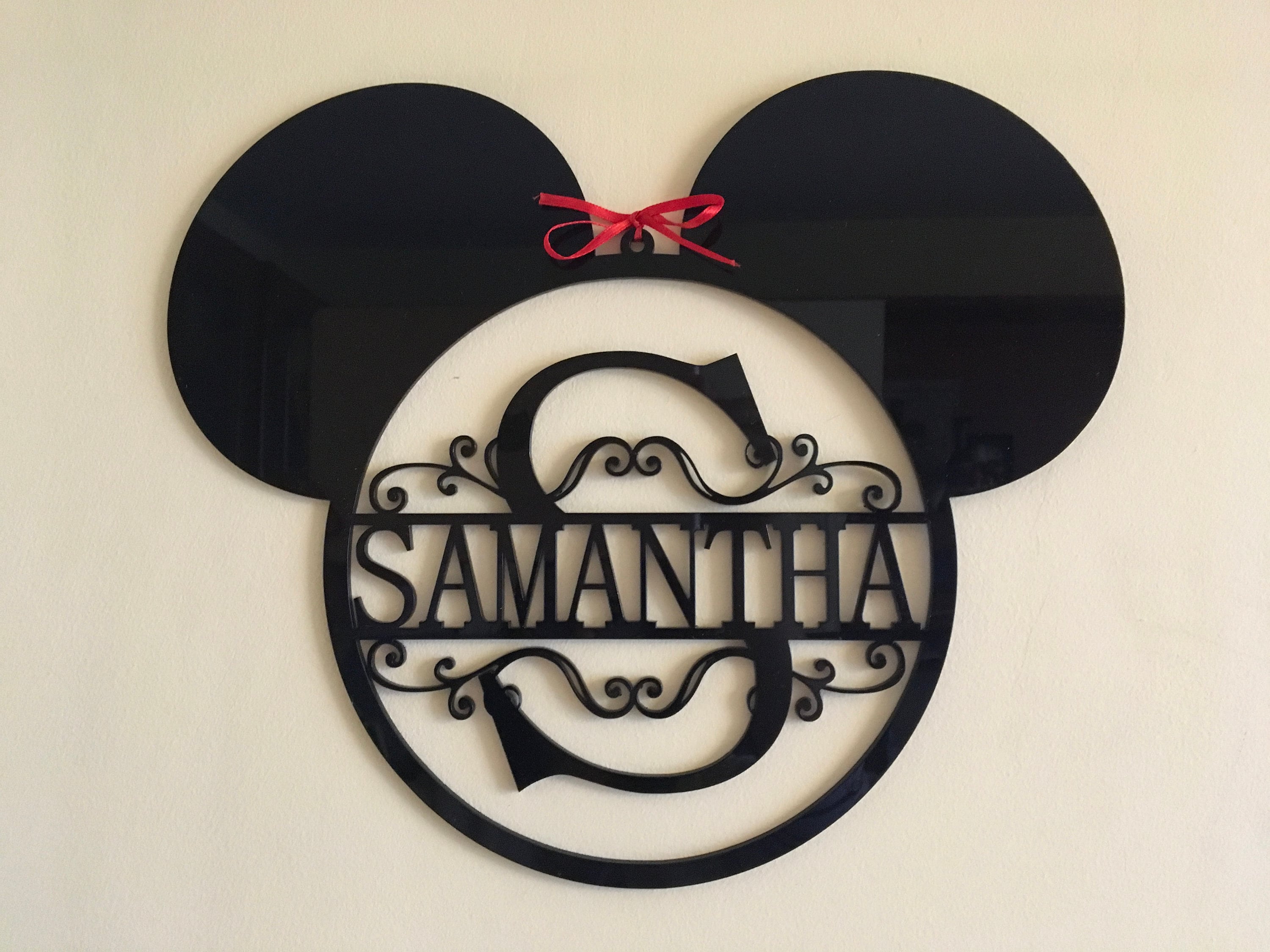 Disney World Sign w/ Mickey & Minnie Mouse Custom Italian Charm So cute! 