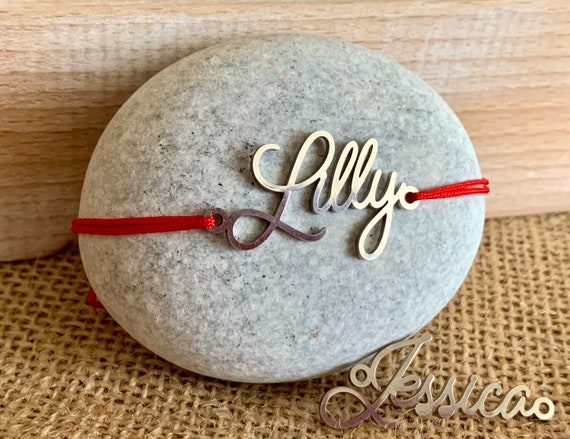 Personalized Name Bracelet, Custom Jewelry Stainless Steel Gift for Her, Girlfriend, Kids Handmade Bracelet for Women, Customize Your Name