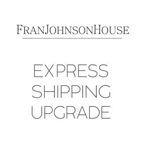 Express shipping upgrade