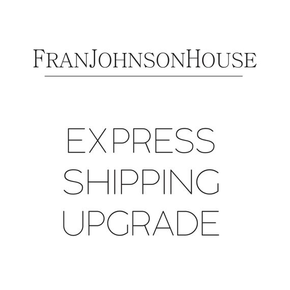 Express shipping upgrade