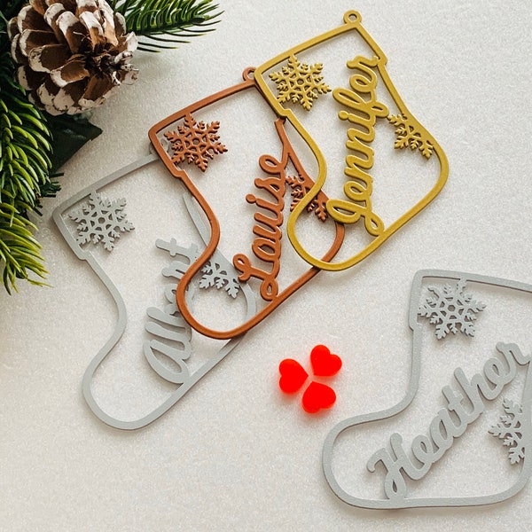 Custom Laser Cut Metal Ornament Etsy