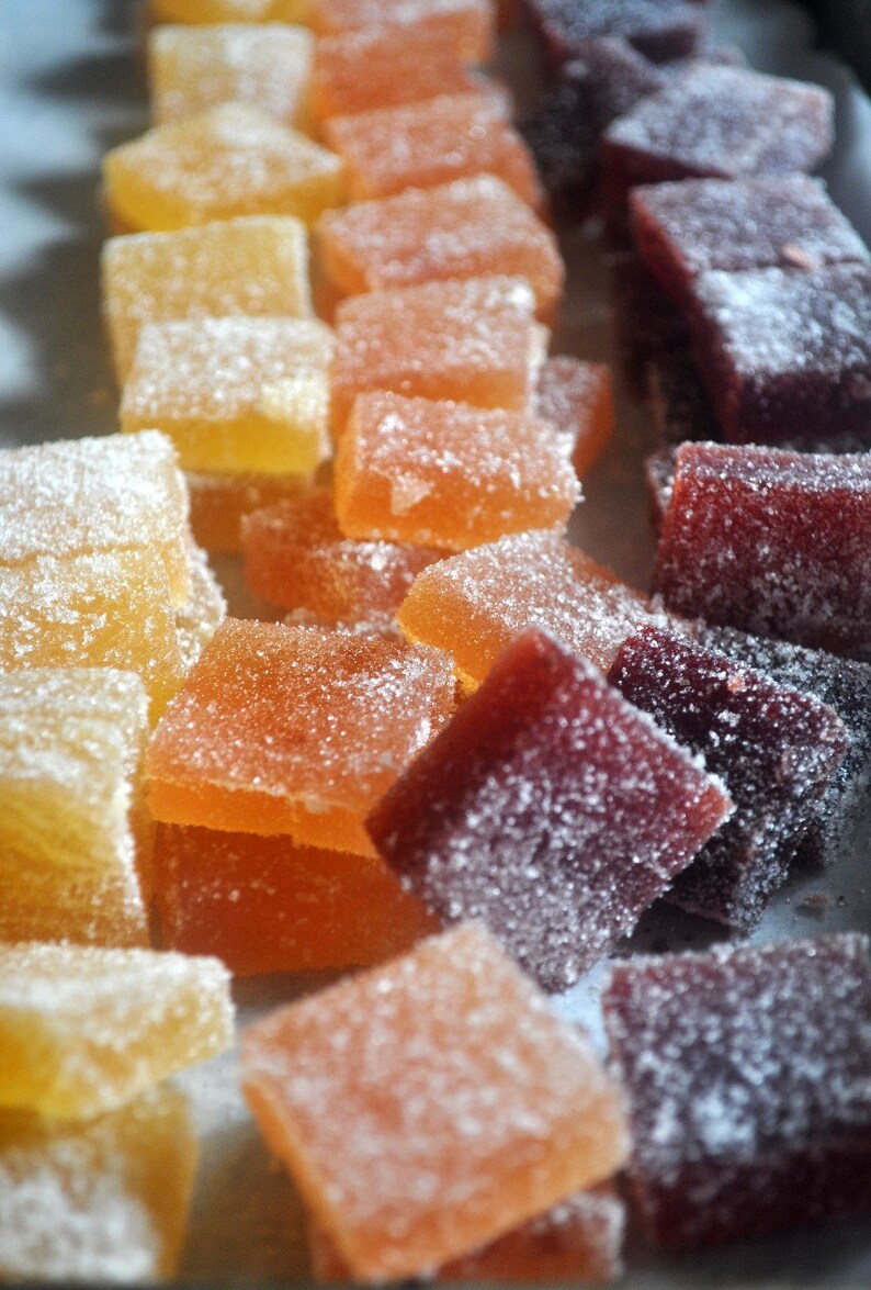 Pate de Fruit French Fruit Jelly Fruit Candy Handmade Etsy