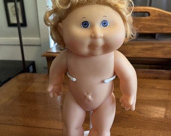 1991 Cabbage Patch Kid TLC Doll – Auburn Hair Violet Eyes Splashin Kids Doll